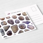 Postcard Bronzite Background Textures Modern Poster Preview