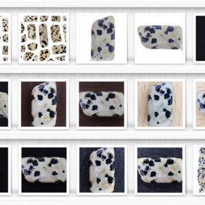 Dalmatian Jasper Background Textures Showcase Shelves Samples Preview