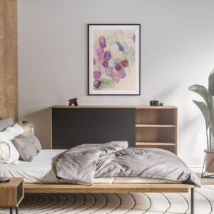 Bedroom Fluorite Background Textures Modern Poster Preview
