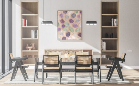 Kitchen & Dining Fluorite Background Textures Modern Poster Preview