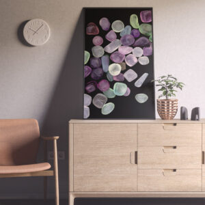 Entryway Fluorite Background Textures Modern Poster Preview