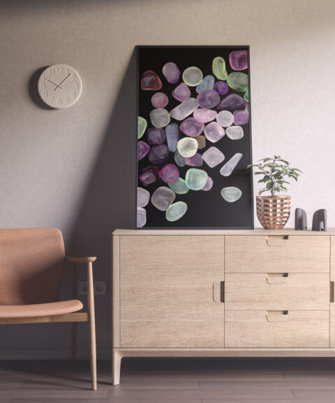 Entryway Fluorite Background Textures Modern Poster Preview