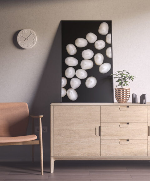 Entryway Pearl Background Textures Modern Poster Preview