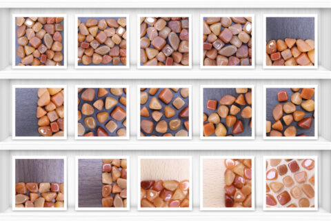 Red Aventurine Background Textures Showcase Shelves Samples Preview