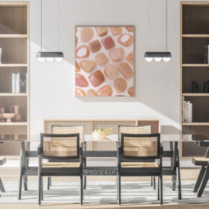 Kitchen & Dining Red Aventurine Background Textures Modern Poster Preview