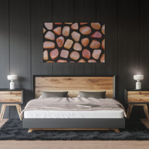Bedroom Red Aventurine Background Textures Modern Poster Preview