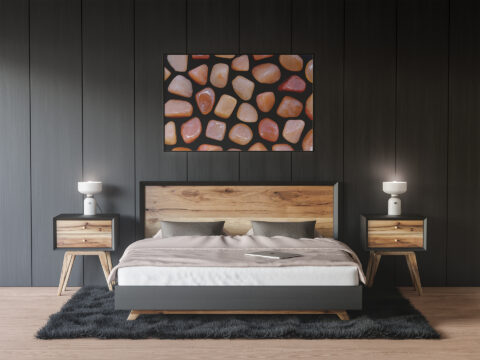 Bedroom Red Aventurine Background Textures Modern Poster Preview