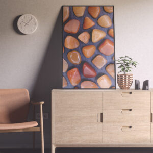 Entryway Red Aventurine Background Textures Modern Poster Preview