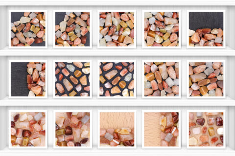 Red Silk Jade Background Textures Showcase Shelves Samples Preview