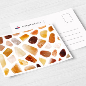 Postcard Red Silk Jade Background Textures Modern Poster Preview