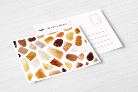 Postcard Red Silk Jade Background Textures Modern Poster Preview