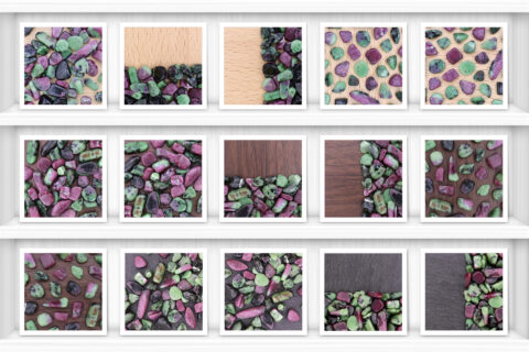 Ruby Zoisite Background Textures Showcase Shelves Samples Preview