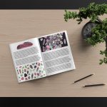 Ruby Zoisite Background Textures Modern Magazine Article Illustrations Preview