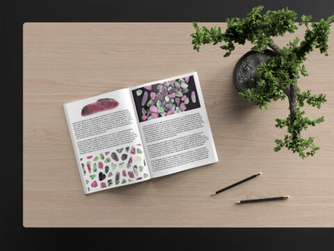 Ruby Zoisite Background Textures Modern Magazine Article Illustrations Preview