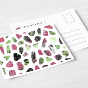 Postcard Ruby Zoisite Background Textures Modern Poster Preview