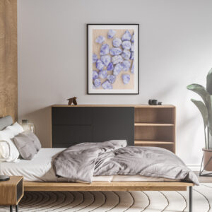 Bedroom Sodalite Background Textures Modern Poster Preview