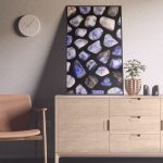 Entryway Sodalite Background Textures Modern Poster Preview