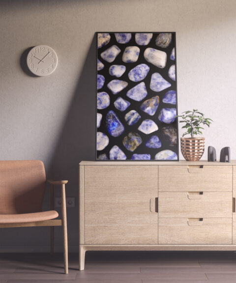 Entryway Sodalite Background Textures Modern Poster Preview