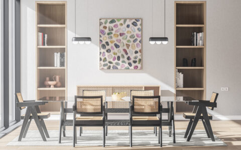 Kitchen & Dining Tourmaline Background Textures Modern Poster Preview