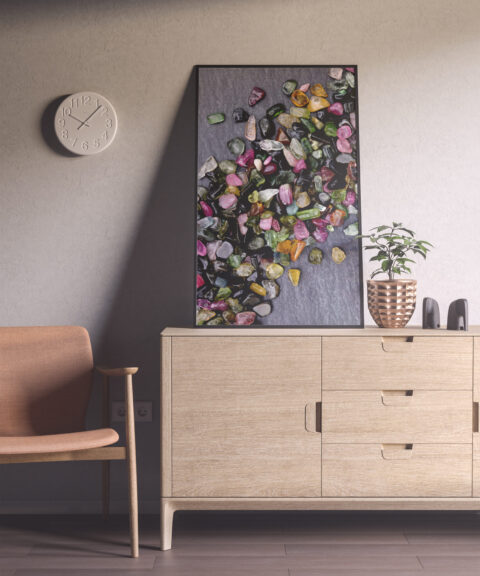 Entryway Tourmaline Background Textures Modern Poster Preview