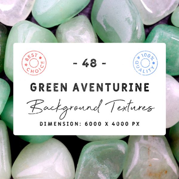 Green Aventurine Background Textures Square Cover Preview