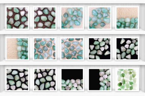 Green Aventurine Background Textures Showcase Shelves Samples Preview