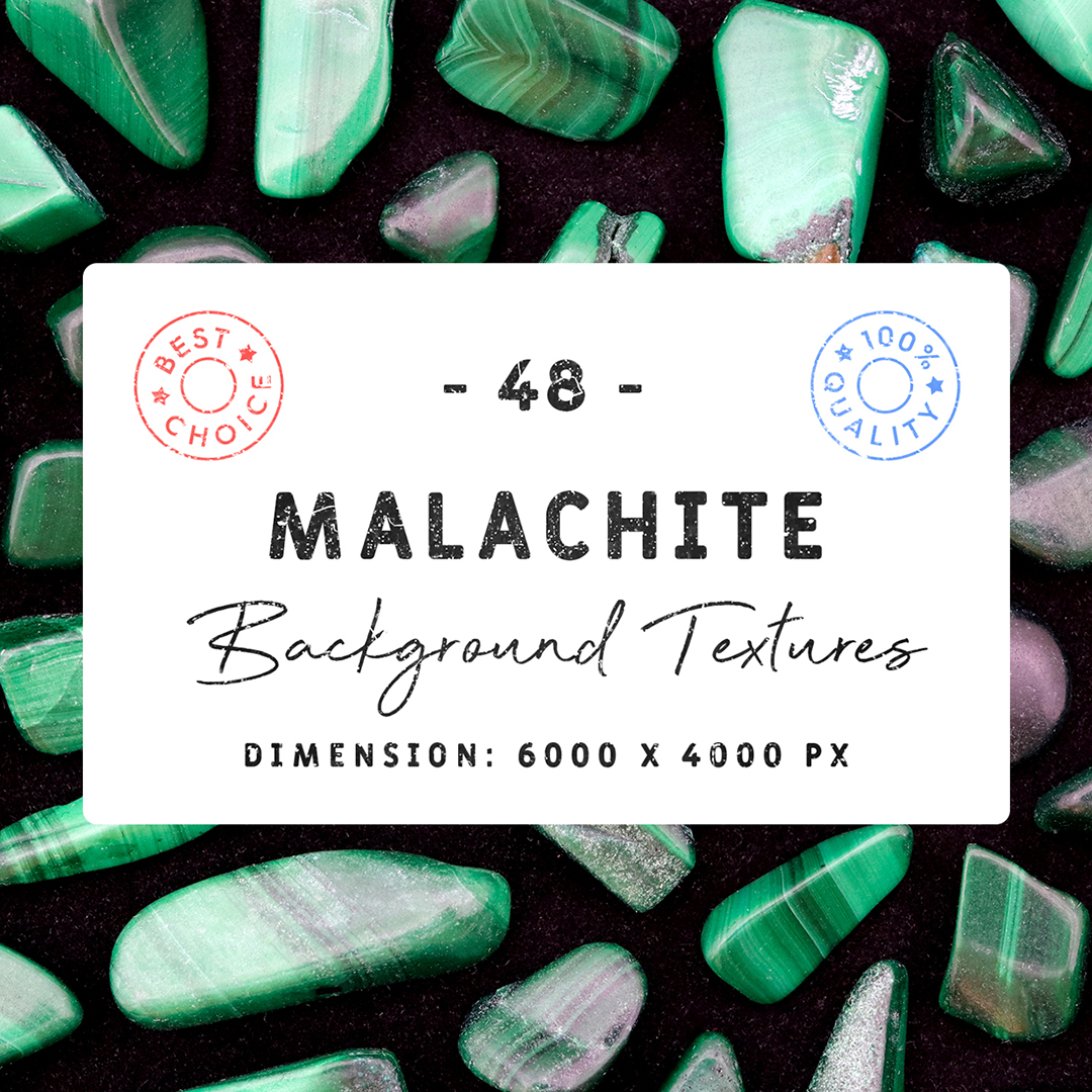 Malachite Background Textures Square Cover Preview