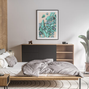 Bedroom Malachite Background Textures Modern Poster Preview