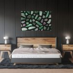 Bedroom Malachite Background Textures Modern Poster Preview