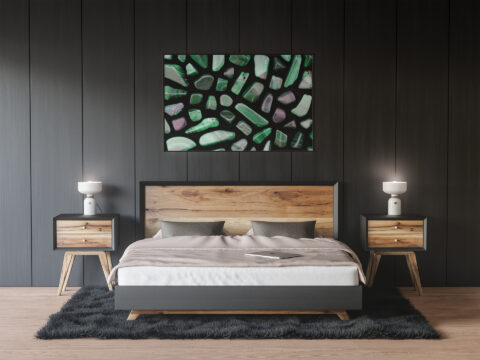 Bedroom Malachite Background Textures Modern Poster Preview