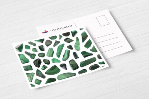 Postcard Malachite Background Textures Modern Poster Preview