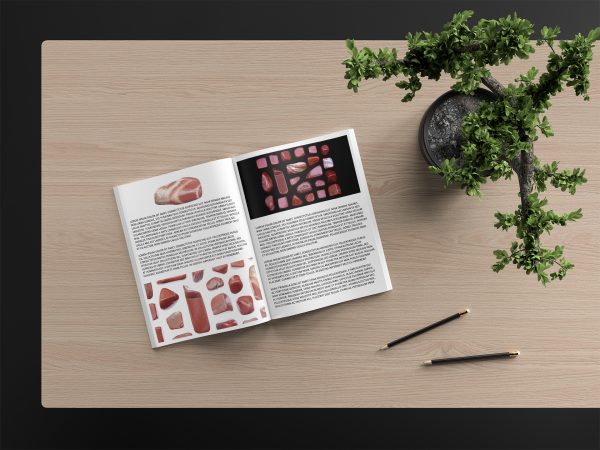 Red Jasper Background Textures Modern Magazine Article Illustrations Preview
