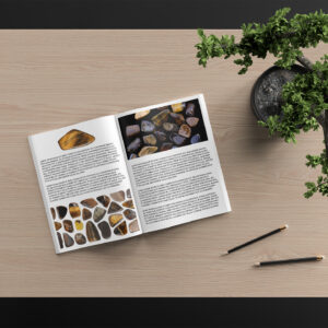 Tiger's Eye Background Textures Modern Magazine Article Illustrations Preview