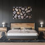 Bedroom Rutilated Quartz Background Textures Modern Poster Preview
