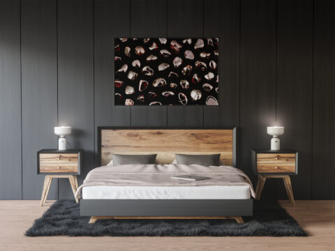 Bedroom Garnet Background Textures Modern Poster Preview