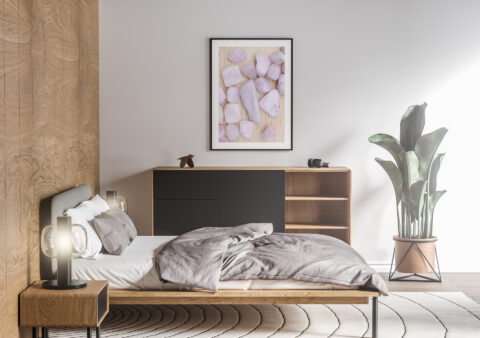 Bedroom Morganite Background Textures Modern Poster Preview