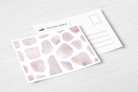 Postcard Morganite Background Textures Modern Poster Preview