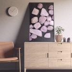 Entryway Morganite Background Textures Modern Poster Preview