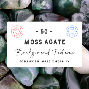 Moss Agate Background Textures Square Cover Preview