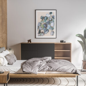 Bedroom Moss Agate Background Textures Modern Poster Preview