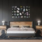 Bedroom Moss Agate Background Textures Modern Poster Preview