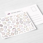 Postcard Shimmerstone Background Textures Modern Poster Preview