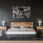 Bedroom Smoky Quartz Background Textures Modern Poster Preview