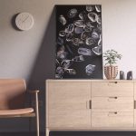 Entryway Smoky Quartz Background Textures Modern Poster Preview