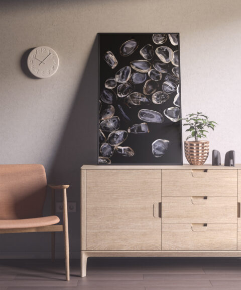 Entryway Smoky Quartz Background Textures Modern Poster Preview