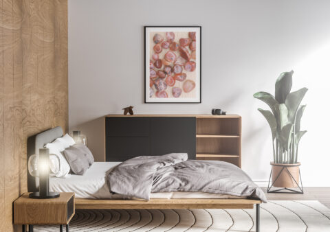 Bedroom South Onyx Background Textures Modern Poster Preview