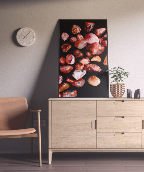 Entryway South Onyx Background Textures Modern Poster Preview