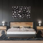 Bedroom Tourmalinated Quartz Background Textures Modern Poster Preview