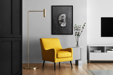 Living Room Tourmalinated Quartz Background Textures Modern Poster Preview