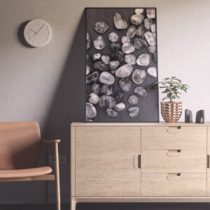 Entryway Tourmalinated Quartz Background Textures Modern Poster Preview